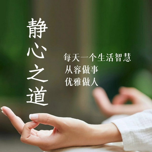 静心之道|每天一个生活智慧——从容、优雅地做事