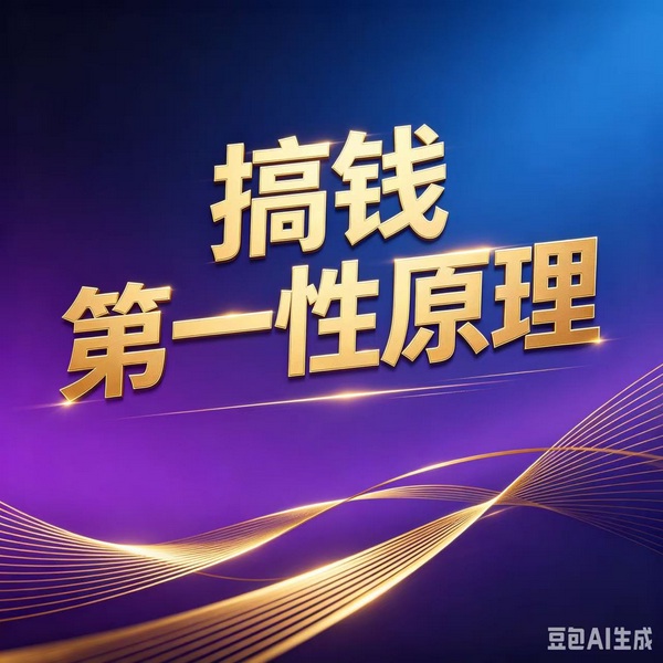 搞钱第一性原理：商业思维解读