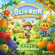 奇幻水果世界|儿童读物|儿童睡前故事|冒险故事--钟富庚