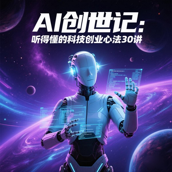 AI创世记：听得懂的科技创业心法30讲