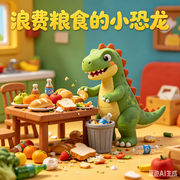 宝宝睡前故事小恐龙不浪费--诺昕文化