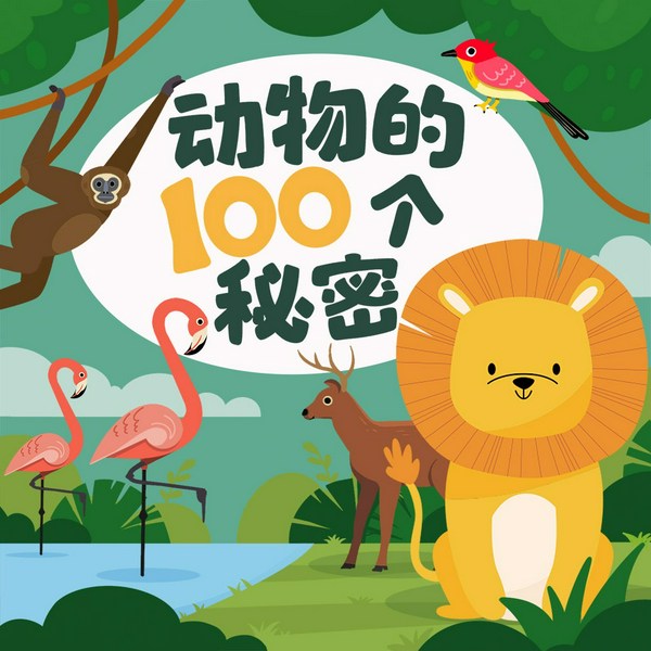动物的100个秘密|3-6岁儿童科普知识|100个秘密科普馆
