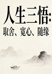 人生三悟：取舍、宽心、随缘-佚名-书音有声书