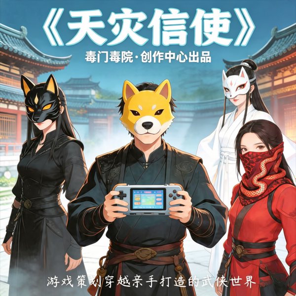 天灾信使|游戏穿越|25年起点首订冠军|热血|多人有声剧