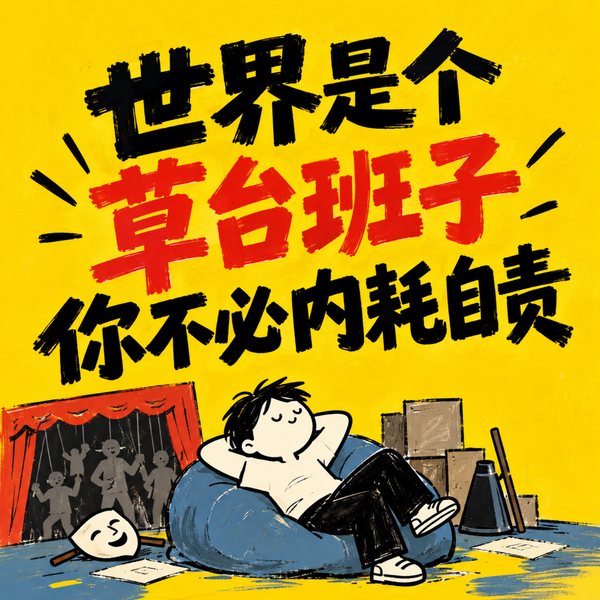 世界是个草台班子，你不必情绪内耗自责