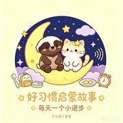 幼儿睡前好习惯启蒙故事--平头哥和丫星喵