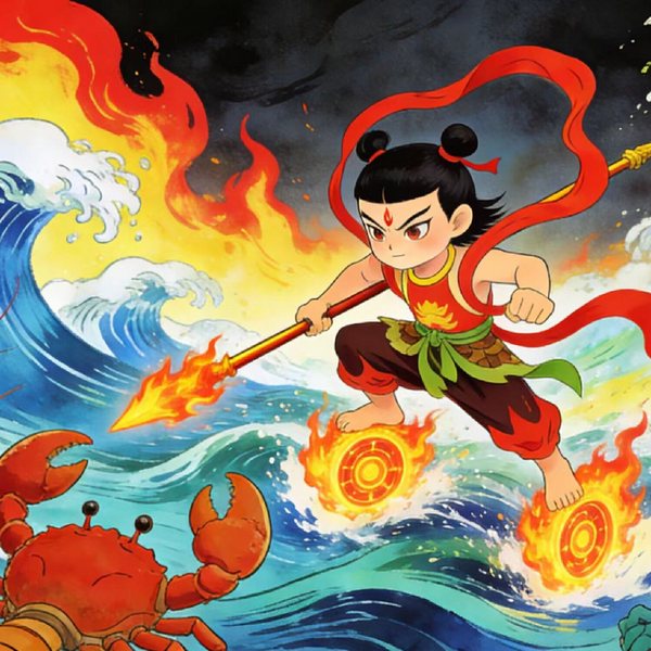 哪吒闹海