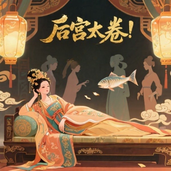 后宫太卷，娘娘咸鱼后躺赢了|多播穿越爽文