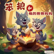 笨狼和他的爸爸妈妈-佚名-小圈妈妈讲故事