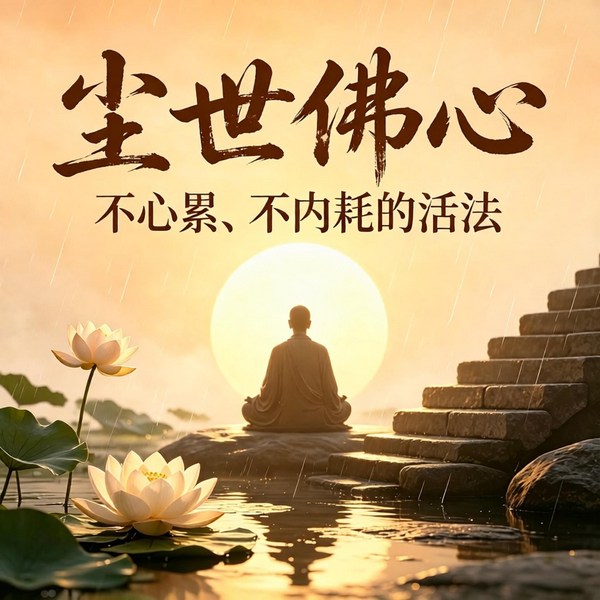 尘世佛心:不心累、不内耗的活法|放下才是好的解脱之道