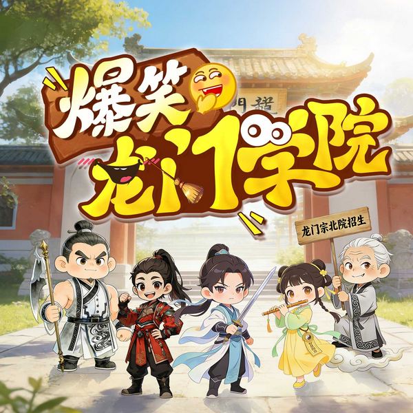 爆笑龙门学院|6-13岁少儿爆笑|奇幻世界|欢乐上学记|冒险