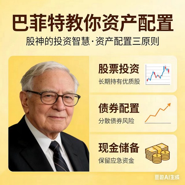 巴菲特教你资产配置：巴菲特教你资产配置