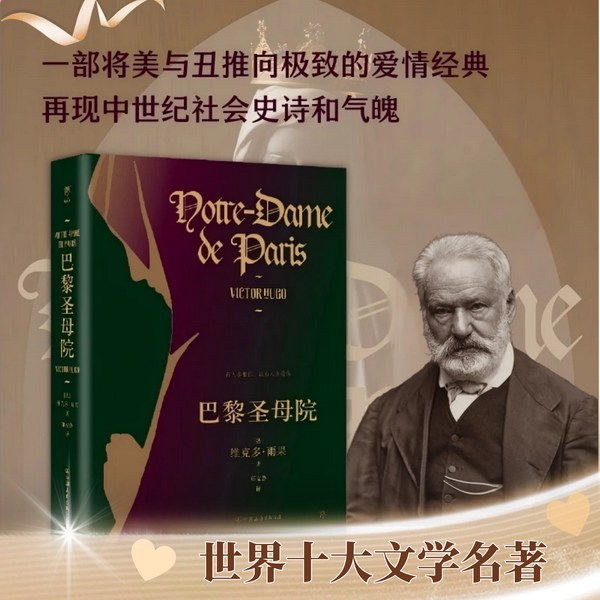 巴黎圣母院|世界十大文学名著|雨果浪漫主义代表作
