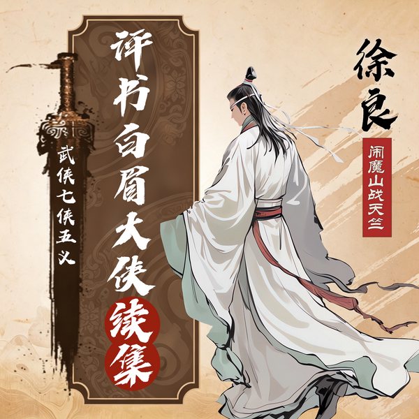 白眉·大侠续集|[评书|徐良闹魔山战天竺|武侠七侠五义]