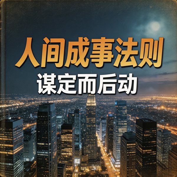 人间成事法则：谋定而后动