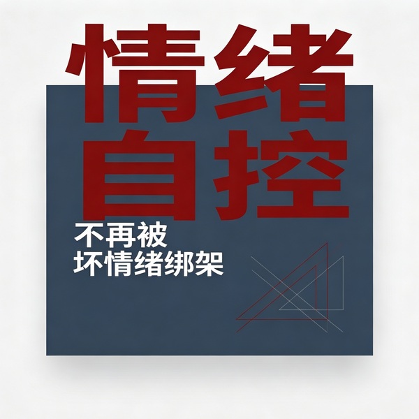 情绪自控：不再被坏情绪绑架