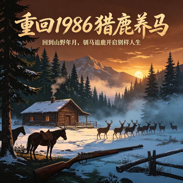 重回1986猎鹿养马|发家致富|穿越重生|田园生活|多人广播剧