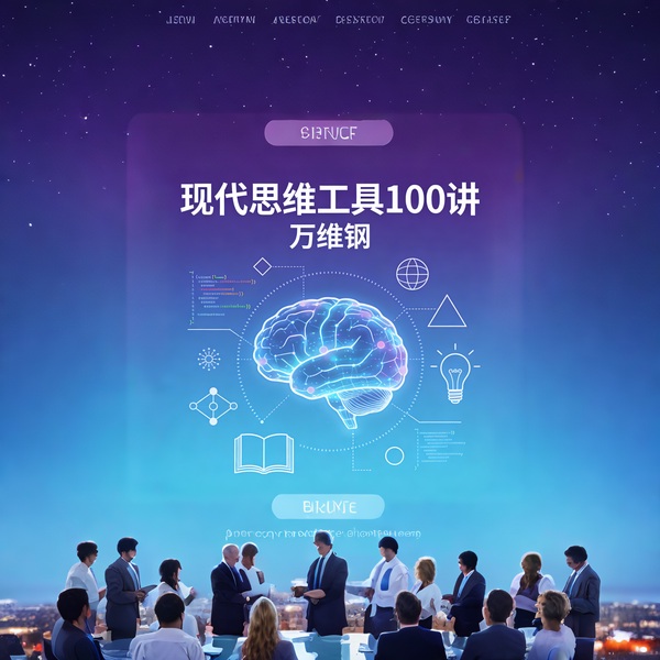 万维钢,现代思维工具100讲