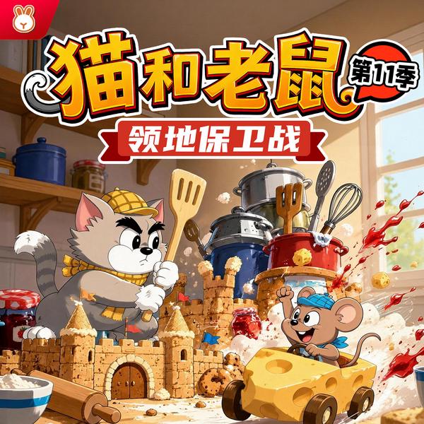 猫和老鼠第11季|领地保卫战|爆笑故事|晚安爸爸讲故事