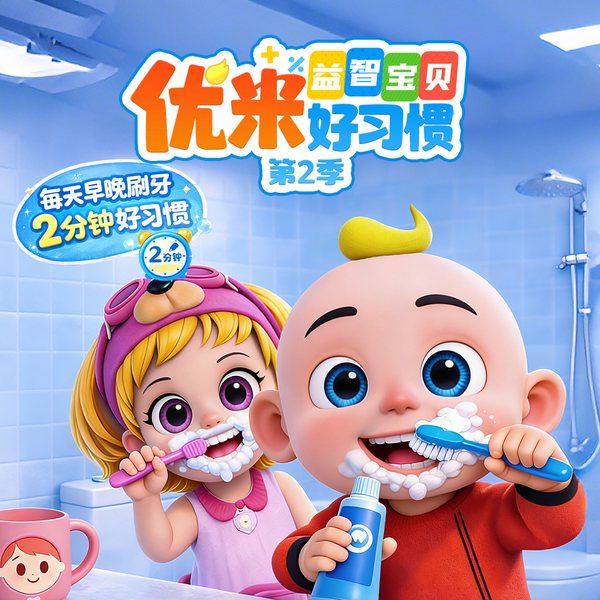 益智宝贝优米好习惯第2季|生活习惯|悠优宝贝
