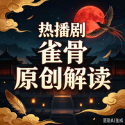 雀骨|热播剧|原创解读--墨宝艺海