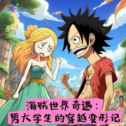 海贼世界奇遇：男大学生的穿越变形记|动漫衍生 二次元 无女主-佚名-铭铭我呀