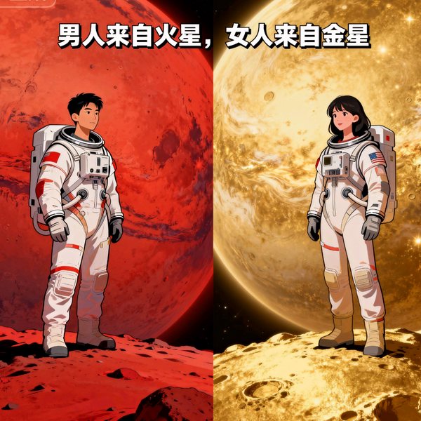 男人来自火星，女人来自金星