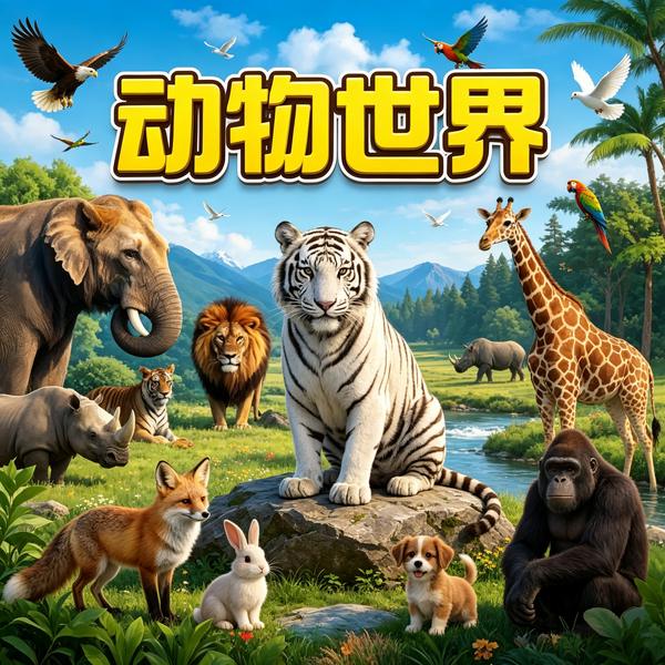 3岁百科|1-8岁动物小百科|动物世界