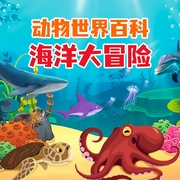 动物世界百科：海洋大冒险-聂晶晶-金声文化