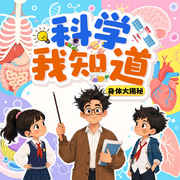 科学我知道1：身体大揭秘|3-12岁科普|爆笑开讲--麦芽糖儿童剧场