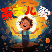 听儿歌学英语|肉包来了   英文儿歌   童谣-佚名-肉包来了