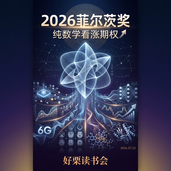 2026菲尔茨奖:纯数学看涨期权|好栗读书会
