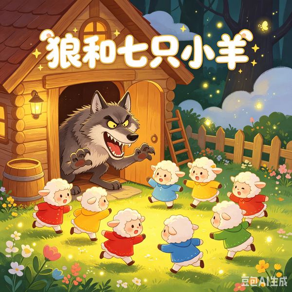 狼和七只小羊|宝贝哄睡小故事