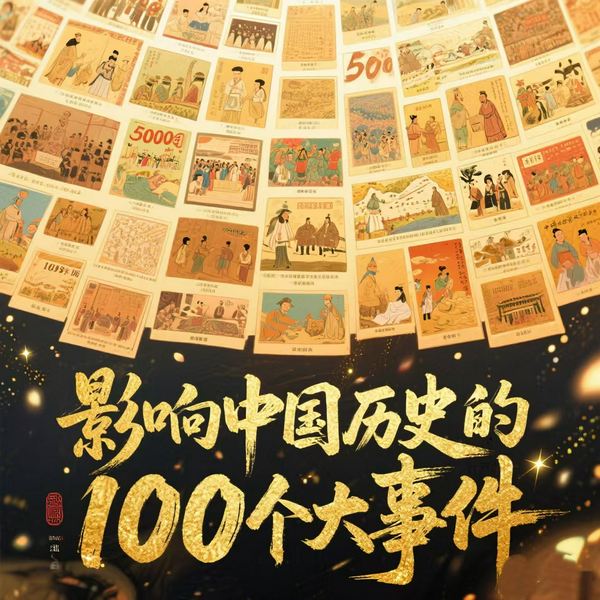 影响中国历史的100个大事件|历史故事|中国史|历史变迁