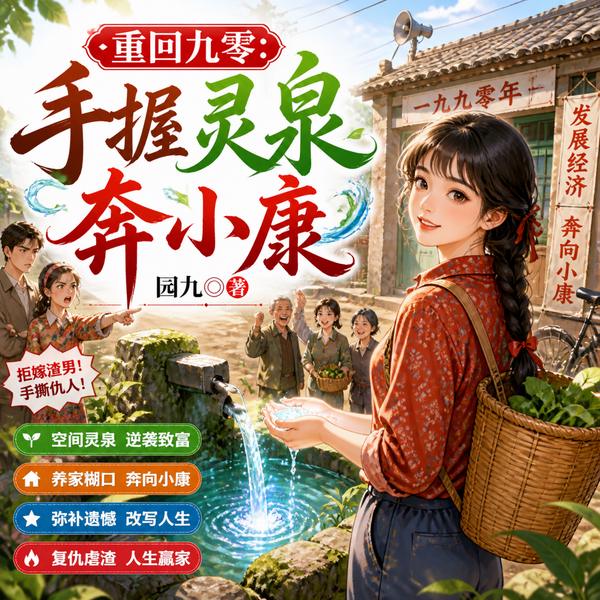 重生九零:手握灵泉奔小康|年代逆袭|养家致富|女主复仇|空间泉水