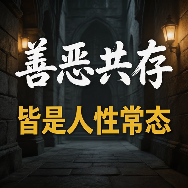 善恶共存，皆是人性常态