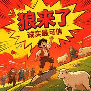 狼来了|狼真的来了吗？经典寓言故事--楼勤有声
