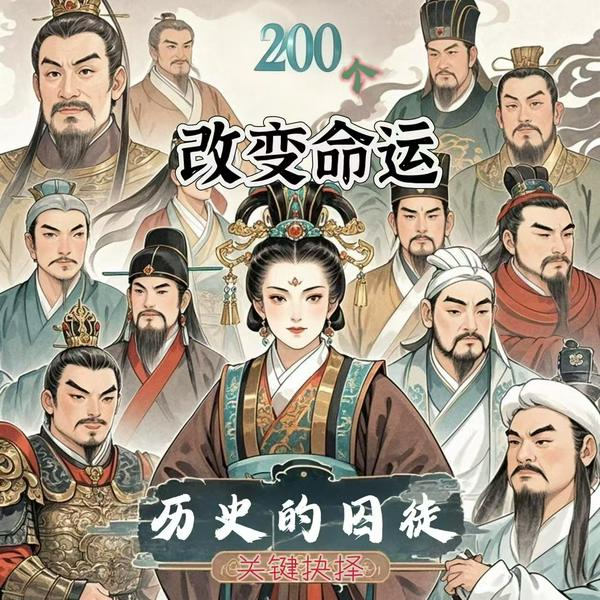 历史的囚徒：200个改变命运的关键抉择|历史社科|名人|参悟|智慧|中国文化学堂