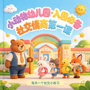 小动物幼儿园|入园必备社交情商第一课--环尼宝贝