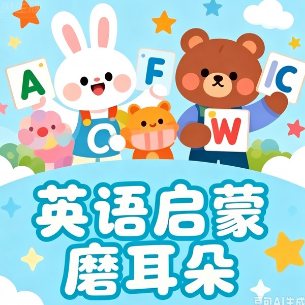 儿童英语启蒙|睡前英语磨耳朵|语感启蒙每日听