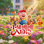 小猪噜噜入园记|学前精品多播|3-6岁|睡前故事-佚名-管小乖