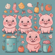 猪猪侠This|Little Piggy英文儿歌专辑-佚名-笑嫣