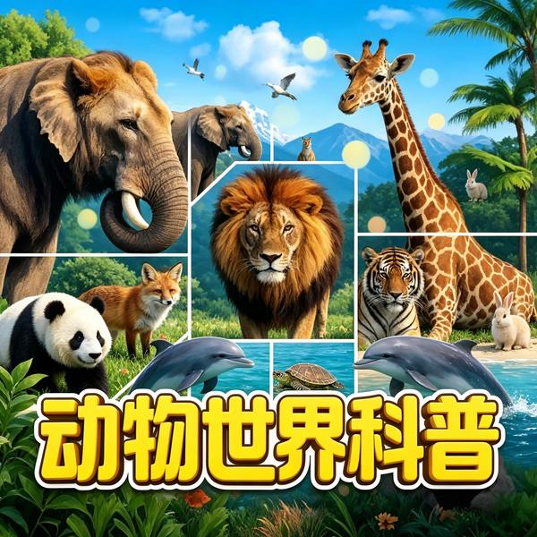 动物世界|儿童启蒙|1-8岁动物小百科