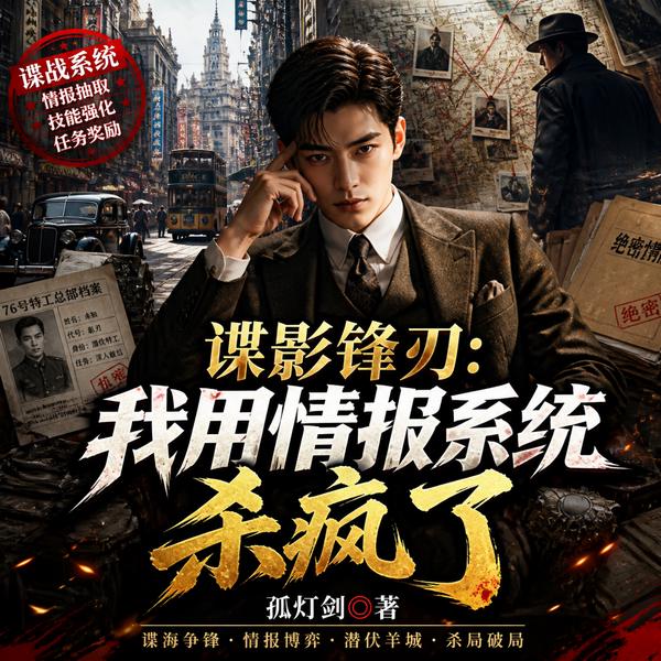 谍影锋刃:我用情报系统杀疯了|穿越特工|谍战系统|谍海争锋