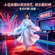 小道姑爆红刺杀综艺，娱乐圈封神-朝阳鸣凤777-麦禾纤卿