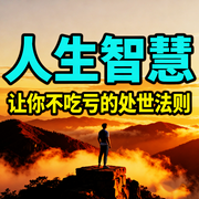 人生智慧：让你不吃亏的处世法则-霸主归来-甜果有声书场