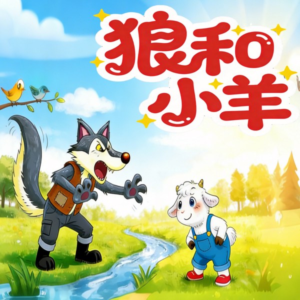 狼和小羊|伊索寓言|儿童故事