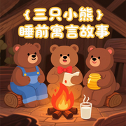 三只小熊|睡前寓言故事-佚名-书舒有声