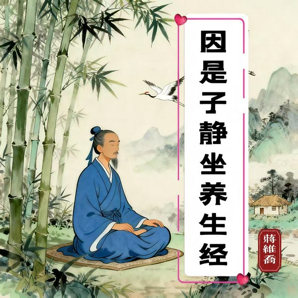 因是子静坐养生经|能量提升|古法静坐|身心同调|焦虑攻略|睡前助眠