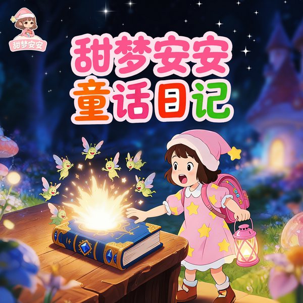 甜梦安安的童话日记|3只小猪·白雪公主|晚安宝贝
